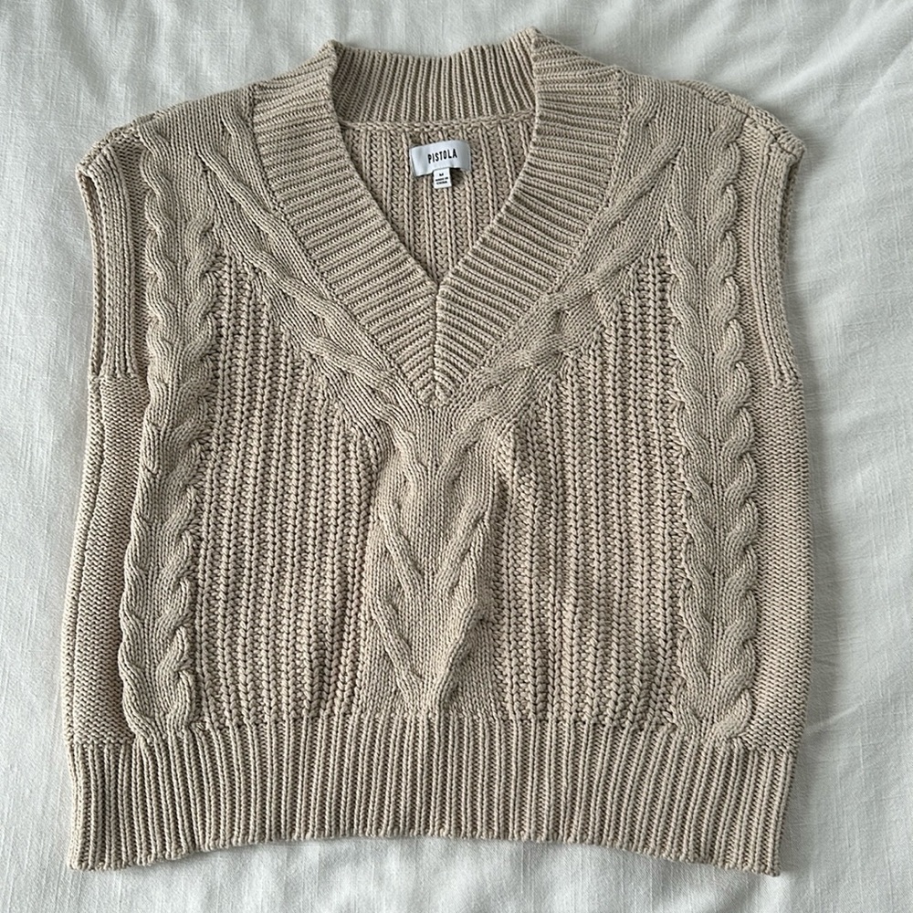 Pistola Cotton Sweater Vest